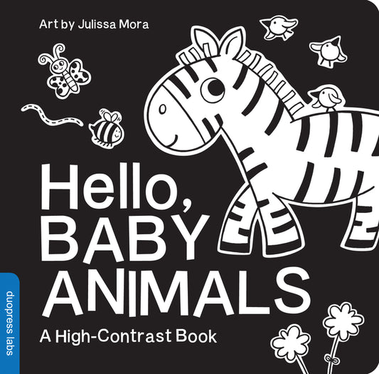 Hello, Baby Animals: A Durable High-Contrast Black-And-White Board Book for Newborns and Babies - Ingram
