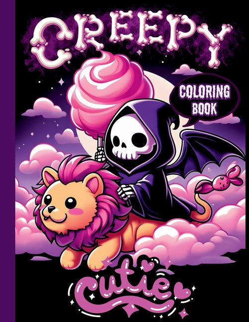 Creepy Cutie Kawaii Coloring Book: A gothic world of coloring with this book designed for adults and teens, featuring a charming mix of spooky and swe - Ingram