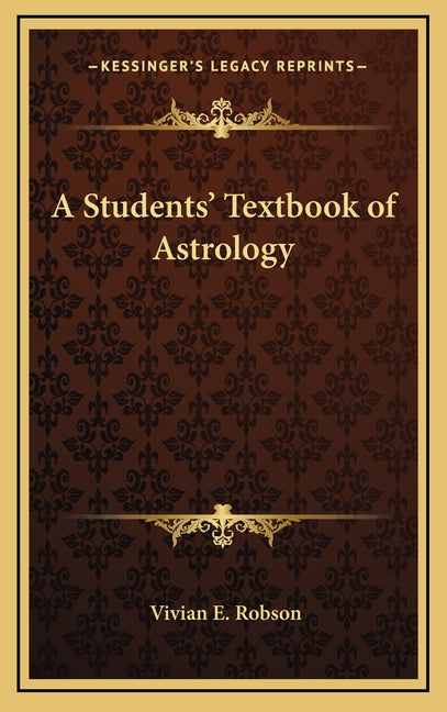 Students' Textbook of Astrology - Ingram