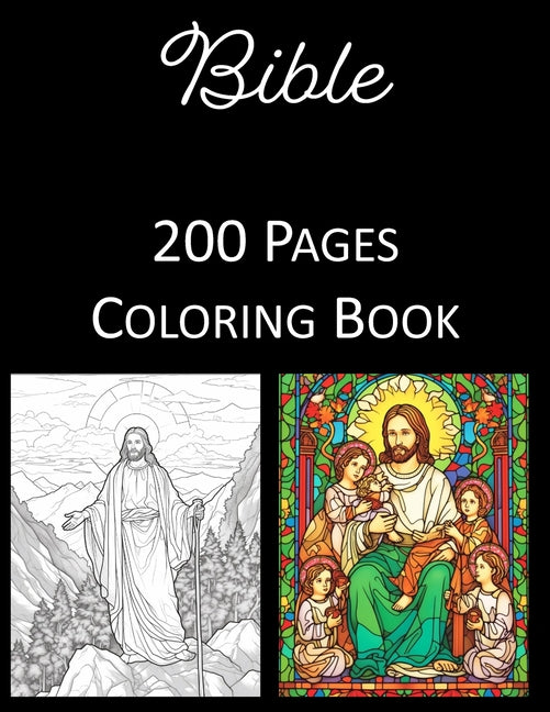 Bible Coloring Book: An Adult and Kids Coloring Book Featuring 200 of the World's Most Beautiful Bible Pictures for Stress Relief and Relax - Ingram