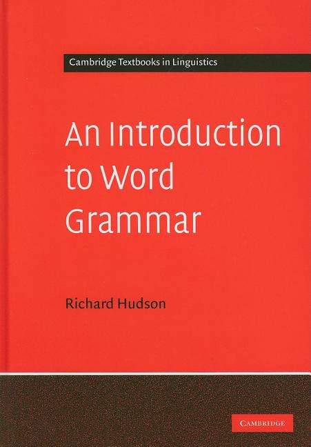 Introduction to Word Grammar - Ingram