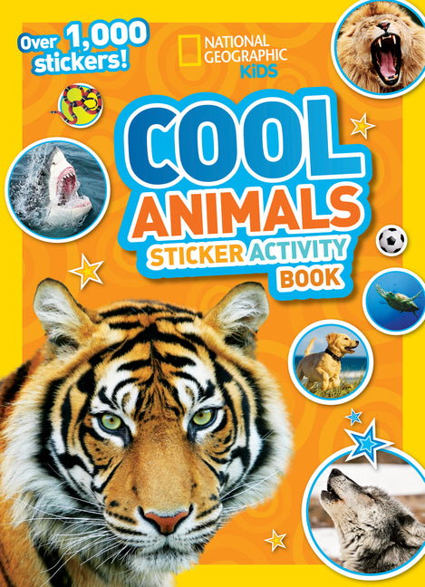 Cool Animals Sticker Activity Book [With Sticker(s)] - Ingram