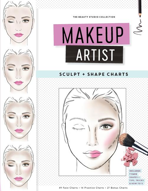 Makeup Artist Sculpt and Shape Charts - Ingram