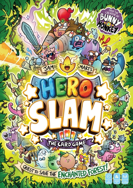 Jamie Smart's Hero Slam: The Brand New Card Game from the No 1 Bestselling Creator of Bunny Vs Monkey - Ingram