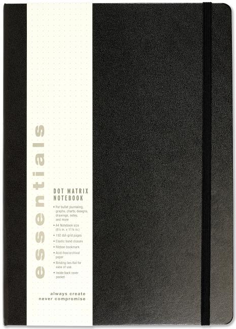 Essentials A4 Dot Matrix Notebook - Ingram