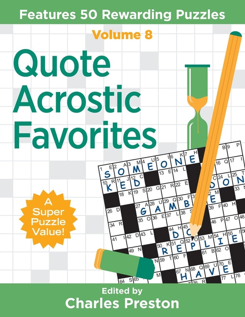 Quote Acrostic Favorites: Features 50 Rewarding Puzzles - Ingram