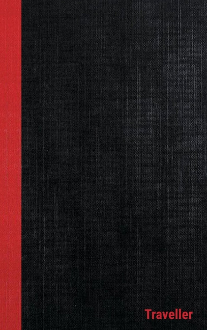 dans Traveller Casebound Hardcover Notebooks, 6 x 9, Black/Red, 108 Ruled pages - Ingram