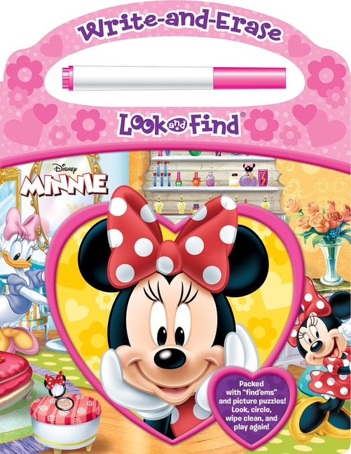 Disney Minnie: Write-And-Erase Look and Find [With Marker] - Ingram