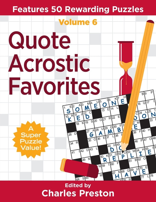 Quote Acrostic Favorites: Features 50 Rewarding Puzzles - Ingram