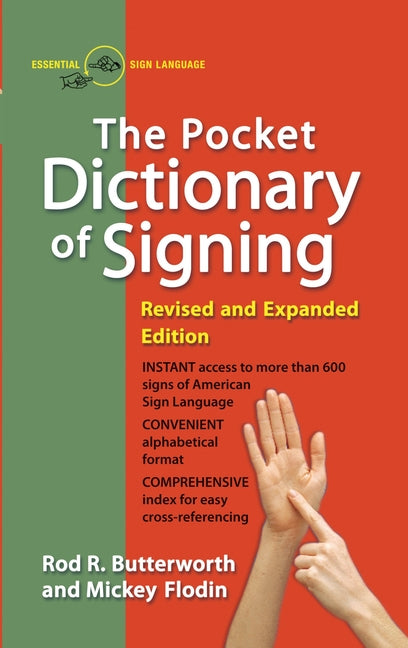 Pocket Dictionary of Signing (Revised and Expanded) - Ingram