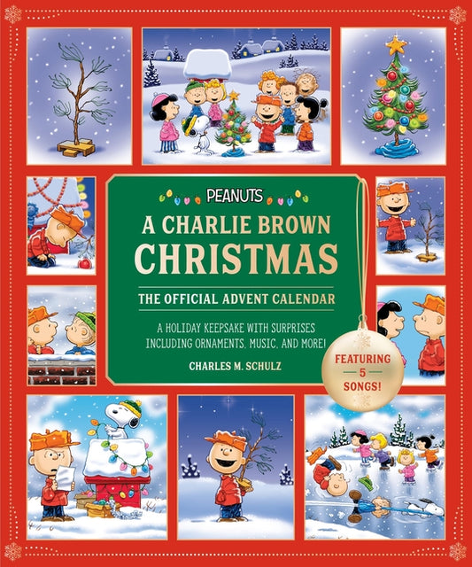 Peanuts: A Charlie Brown Christmas: The Official Advent Calendar (Featuring 5 Songs!): A Holiday Keepsake with Surprises Including Ornaments, Music, a - Ingram