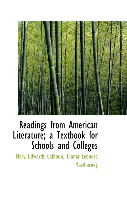 Readings from American Literature; a Textbook for Schools and Colleges - Ingram