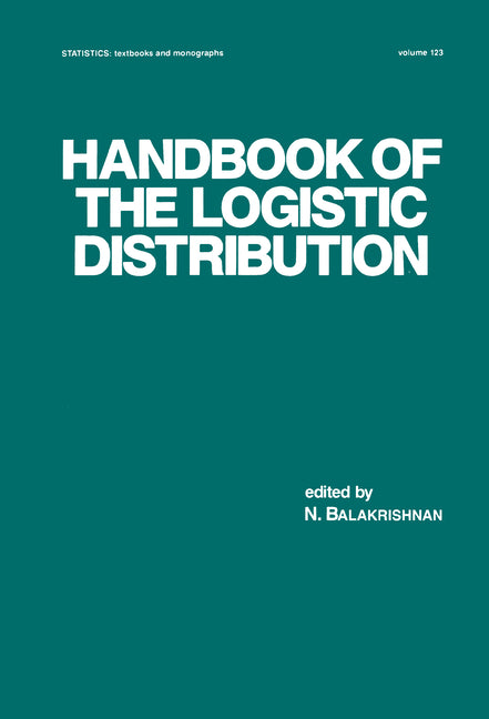 Handbook of the Logistic Distribution - Ingram