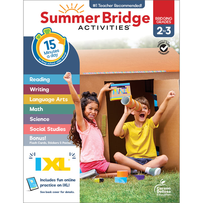 Summer Bridge Activities, Grades 2 - 3 - Ingram
