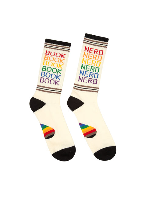 Book Nerd Pride Gym Socks - Small - Ingram