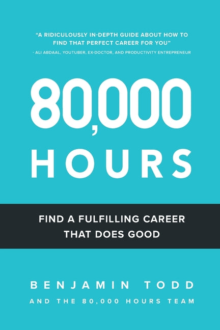 80,000 Hours: Find a fulfilling career that does good. - Ingram
