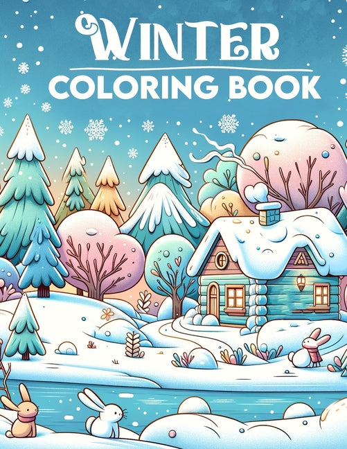 Winter Coloring book: Featuring elegant designs and intricate patterns, this collection is a symphony of beauty and grace, inviting you to c - Ingram