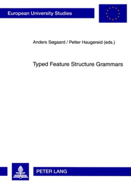 Typed Feature Structure Grammars - Ingram