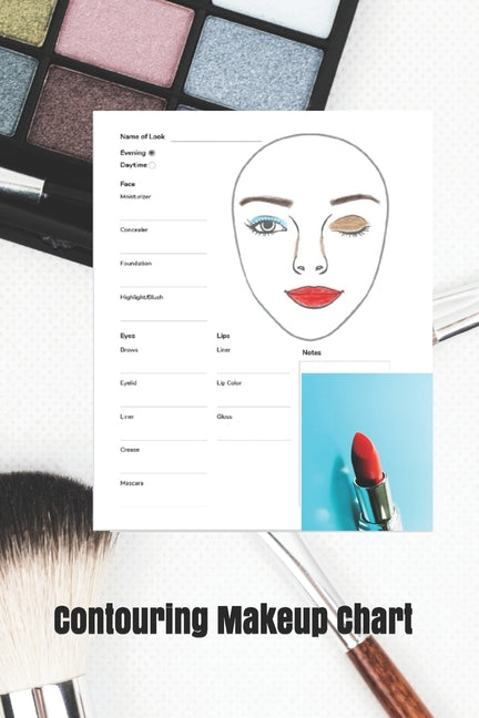 Contouring Makeup Chart: Paper Chart for Makeup Artist - Ingram