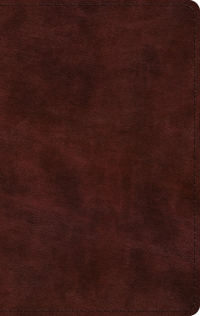 ESV Large Print Thinline Bible (Trutone, Mahogany) - Ingram