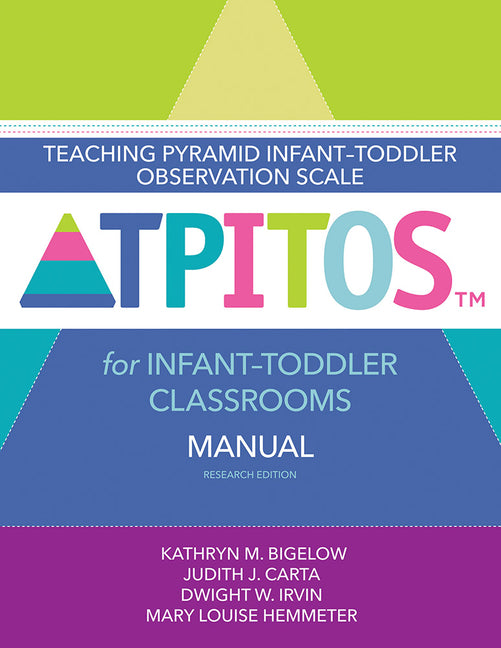 Teaching Pyramid Infant-Toddler Observation Scale (Tpitos(tm)) for Infant-Toddler Classrooms Manual, Research Edition - Ingram