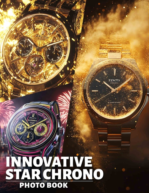 Innovative Star Chrono Photo Book: Explore Unique Timepieces Showcasing Stylish Designs And Features Through 40 Stunning Images - Ingram