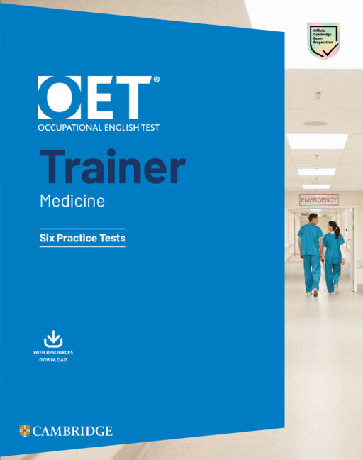 Oet Trainer Medicine Six Practice Tests with Answers with Resource Download [With eBook] - Ingram