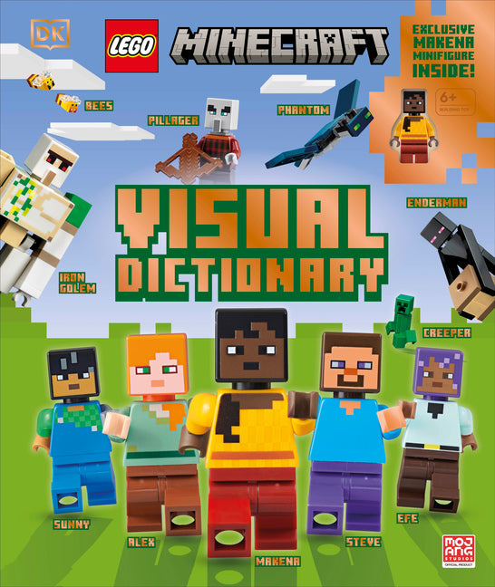 Lego Minecraft Visual Dictionary: With an Exclusive Lego Minecraft Minifigure - Ingram