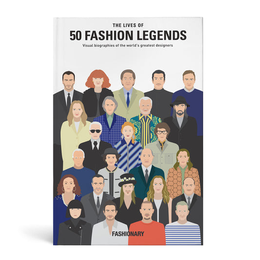 Lives of 50 Fashion Legends: Visual Biographies of the World's Greatest Designers - Ingram