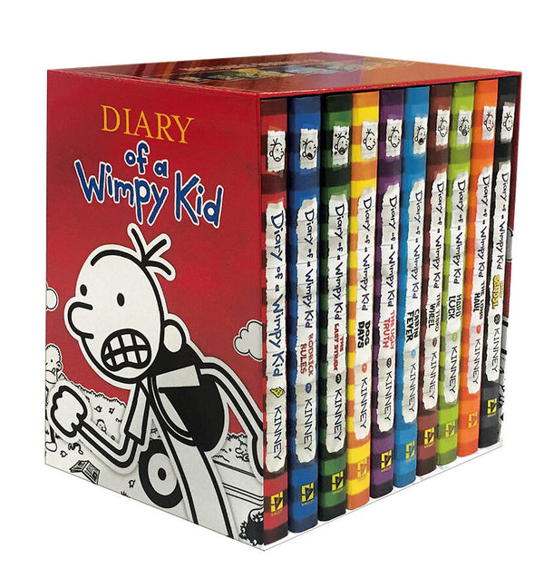 Diary of a Wimpy Kid Box of Books 1-10 Hardcover Gift Set - Ingram