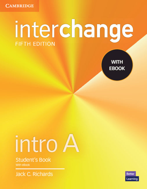 Interchange Intro a Student's Book with eBook [With eBook] (Revised) - Ingram