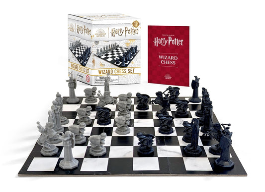Harry Potter Wizard Chess Set: Miniature Collectible Set You Can Play - Ingram