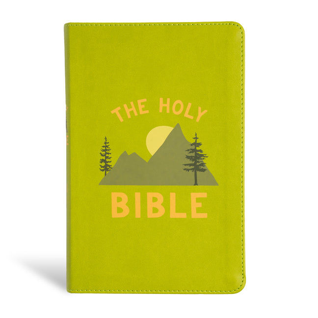 KJV Kids Bible, Green Leathertouch - Ingram