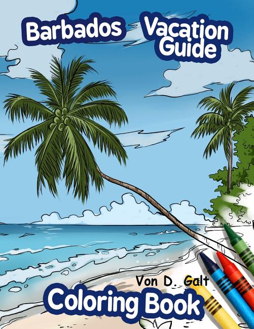 Barbados Vacation Guide Coloring Book - Ingram