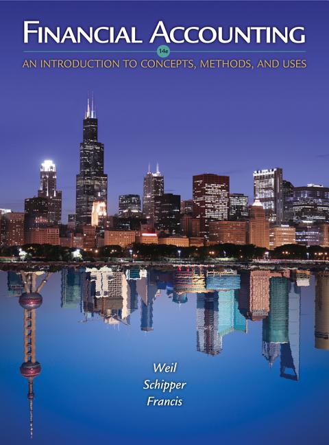 Financial Accounting Student Solutions Manual: An Introduction to Concepts, Methods, and Uses - Ingram