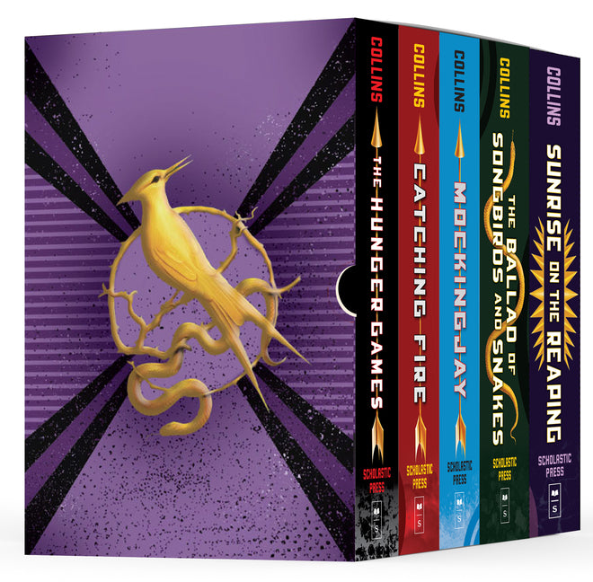 Hunger Games 5-Book Hardcover Box Set (the Hunger Games, Catching Fire, Mockingjay, the Ballad of Songbirds and Snakes, Sunrise on the Reaping) - Ingram