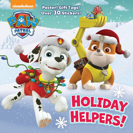 Holiday Helpers! (Paw Patrol): A Holiday Book for Kids and Toddlers with Over 30 Stickers - Ingram