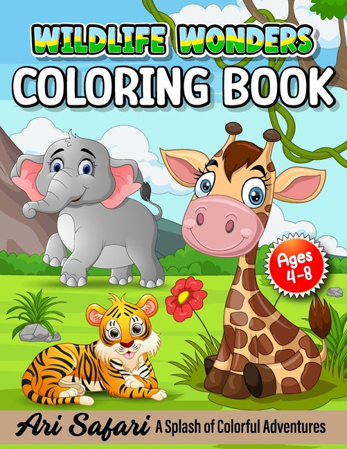 Wildlife Wonders: 50 Animal Designs Featuring Giraffes, Lions, Birds, And More! - Ingram