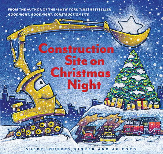 Construction Site on Christmas Night: (Christmas Book for Kids, Children's Book, Holiday Picture Book) - Ingram