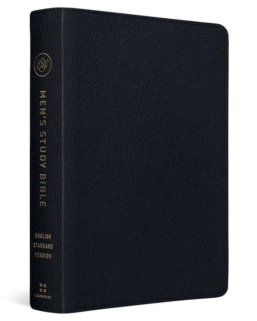 ESV Men's Study Bible (Genuine Leather, Black) - Ingram