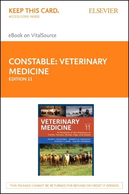 Veterinary Medicine - Elsevier eBook on Vitalsource (Retail Access Card): A Textbook of the Diseases of Cattle, Horses, Sheep, Pigs and Goats - Ingram
