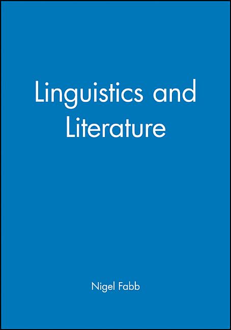 Linguistics and Literature - Ingram