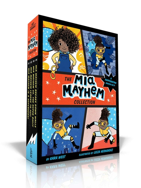 MIA Mayhem Collection (Boxed Set): MIA Mayhem Is a Superhero!; MIA Mayhem Learns to Fly!; MIA Mayhem vs. the Super Bully; MIA Mayhem Breaks Down Walls - Ingram