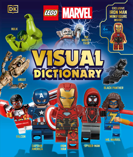 Lego Marvel Visual Dictionary: With Exclusive Iron Man Minifigure - Ingram