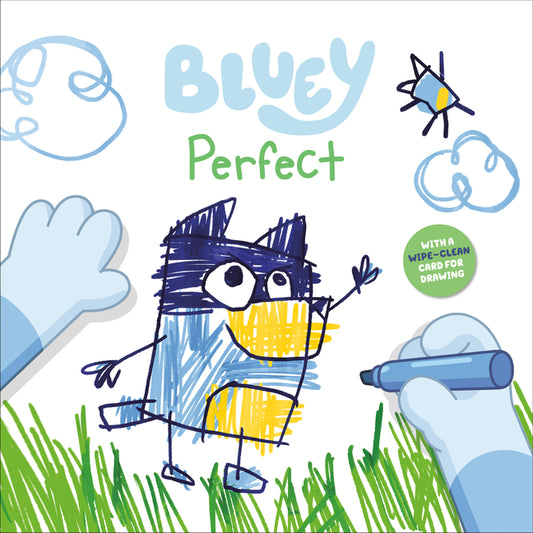 Bluey: Perfect: With a Wipe-Clean Card for Drawing - Ingram
