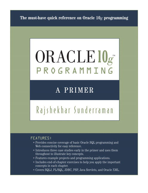 Oracle 10g Programming: A Primer - Ingram