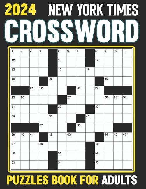 2024 New York times Crossword Puzzles Book For Adults: Solve Puzzles Featuring Historical Figures, Events, Celebrities And More - Ingram