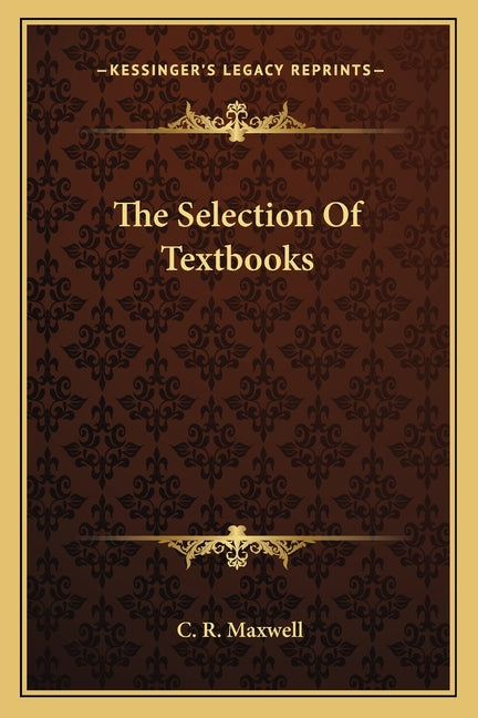 Selection Of Textbooks - Ingram