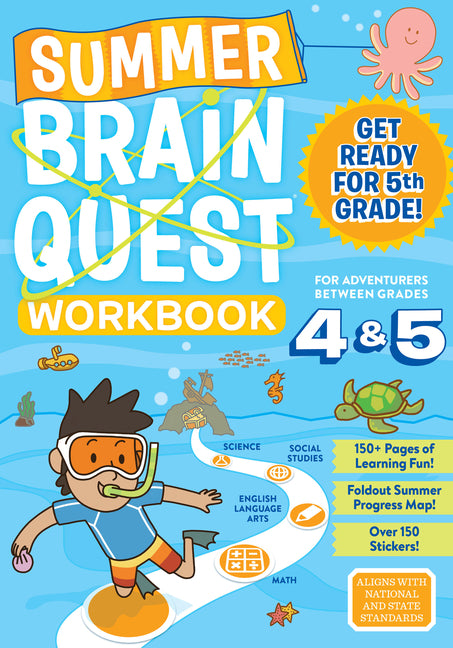Summer Brain Quest: Between Grades 4 & 5 - Ingram