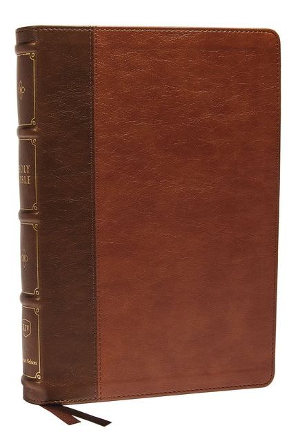 KJV Holy Bible: Large Print Verse-By-Verse with Cross References, Brown Leathersoft, Comfort Print: King James Version (MacLaren Series) - Ingram